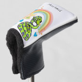 Golf Hoofd Hoes Slang Regenboog Golfheadcover (3/4 voorkant)