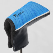 Golf Hoofdhoes Blauw Golfheadcover (3/4 voorkant)