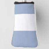 Golf Hoofdhoes Blauw & Wit Gestreept Golfheadcover (Draai 90)