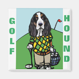GOLF HOUND MAGNEET