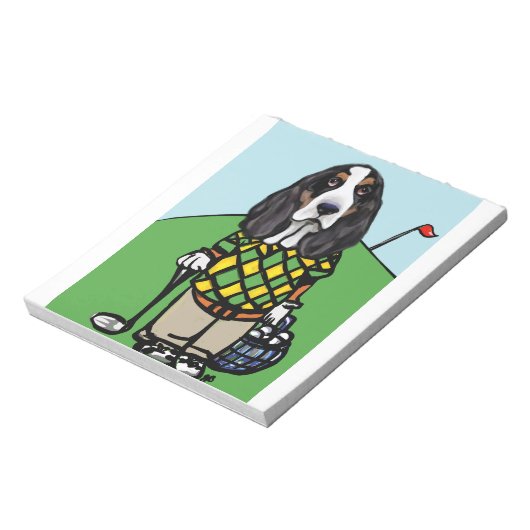 GOLF HOUND NOTITIEBLOK (Linkerzijde)