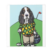 GOLF HOUND NOTITIEBLOK (Voorkant)