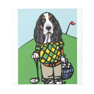 GOLF HOUND NOTITIEBLOK