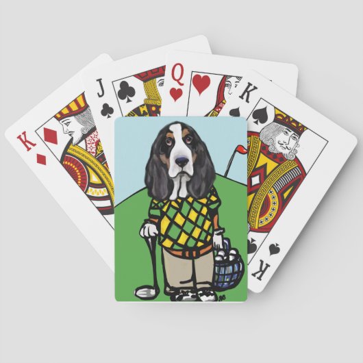 GOLF HOUND POKERKAARTEN (Achterkant)