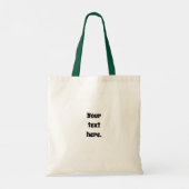 Golf Humor Cartoon Canvas tas (Achterkant)