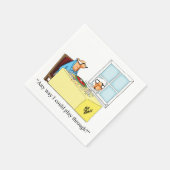 Golf Humor Cocktail Party Napkins Servet (Hoek)