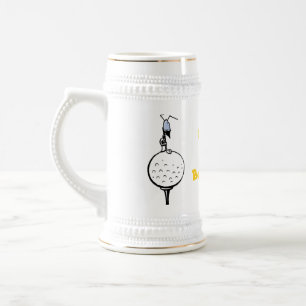 Golf Humor Happy Birthday Beer Stein Bierpul