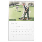 Golf Humor Kalender (Feb 2027)