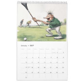 Golf Humor Kalender (Jan 2027)