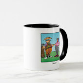 Golf Humor Koffie Mok cadeau voor hem (Voorkant rechts)