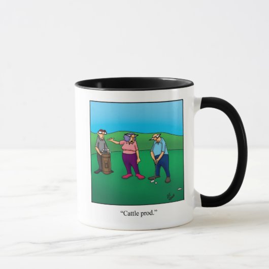 Golf Humor Koffie Mok Gift (Rechts)