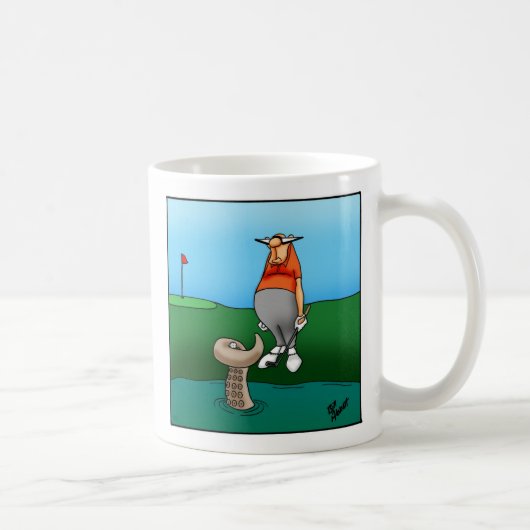 Golf Humor Koffie Mok Gift (Rechts)