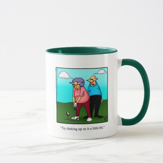 Golf Humor koffie Mok voor haar (Rechts)