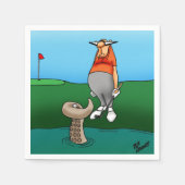 Golf Humor Party Servetten (Voorkant)