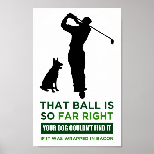 Golf Humor Print (Voorkant)