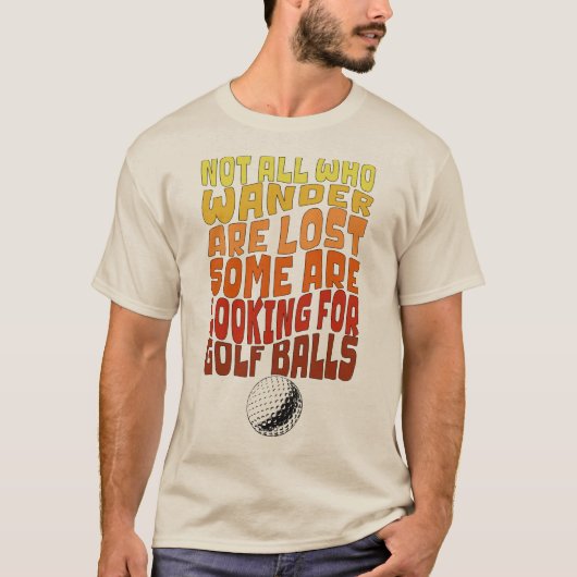 Golf Humor T-shirt (Voorkant)