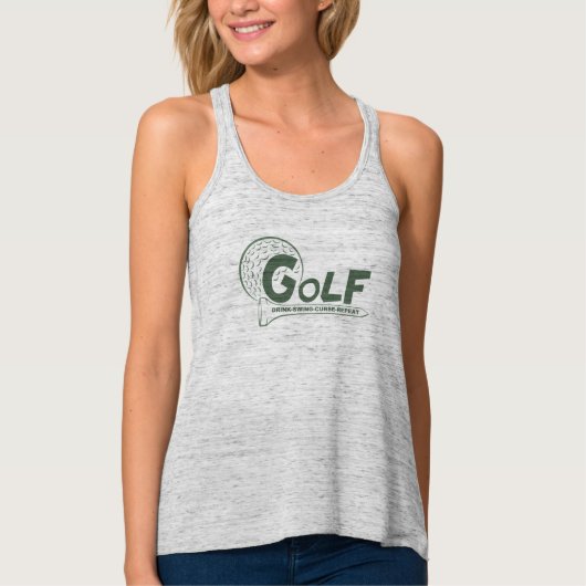 Golf Humor Tanktop (Voorkant)
