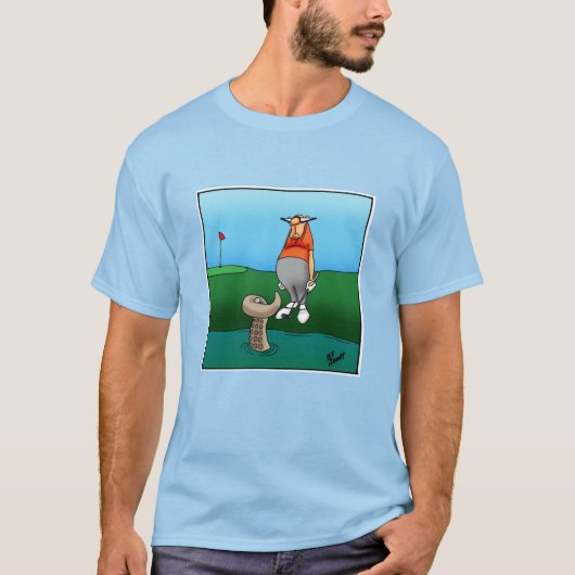 Golf Humor Tee Shirt (Voorkant)