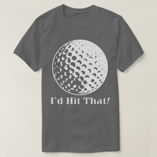 GOLF-ID zegt dat T-shirt (Design voorkant)