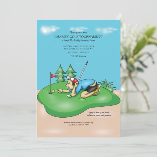 Golf Iedereen Kaart (Staand voorkant)