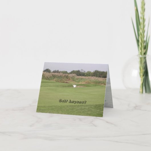 Golf iemand? (Voorkant)