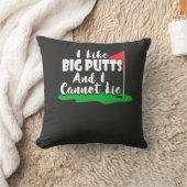 Golf - Ik hou van Big Putts Kussen (Deken)