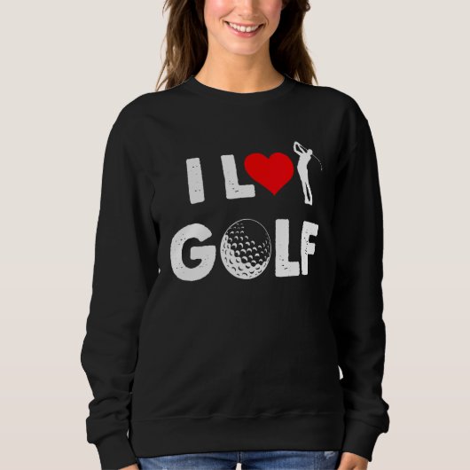 Golf - Ik hou van Golf Trui (Voorkant)