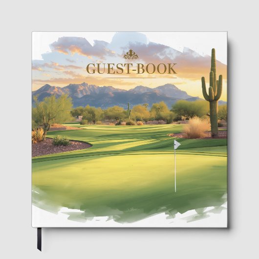 Golf in Arizona Gastenboek (Voorkant)