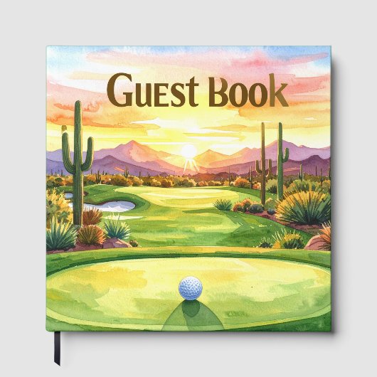 Golf in Arizona Gastenboek (Voorkant)