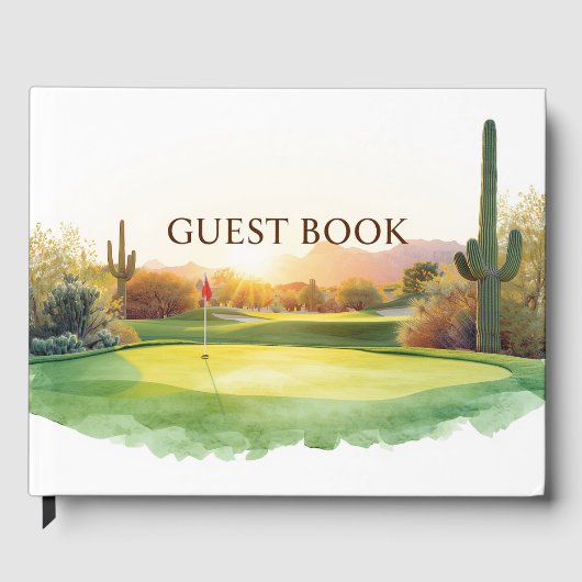 Golf in Arizona Gastenboek (Voorkant)
