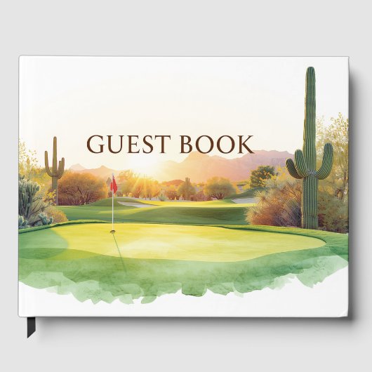 Golf in Arizona Gastenboek (Voorkant)