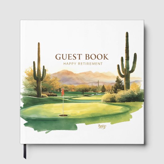Golf in Arizona Gastenboek (Voorkant)