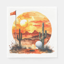 Golf in Arizona servetten