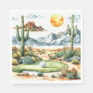 Golf in Arizona servetten