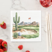 Golf in Arizona servetten (Insitu)