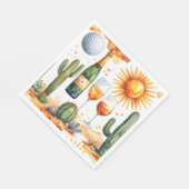 Golf in Arizona servetten (Hoek)