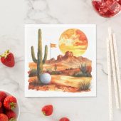 Golf in Arizona servetten (Insitu)