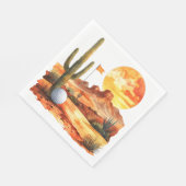 Golf in Arizona servetten (Hoek)