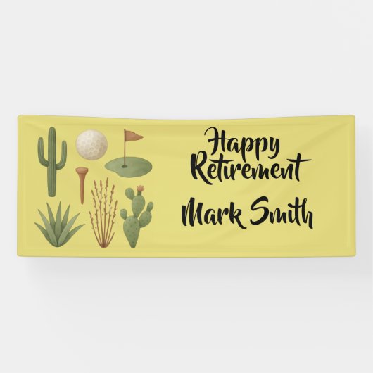 Golf in Arizona Spandoek (Horizontaal)