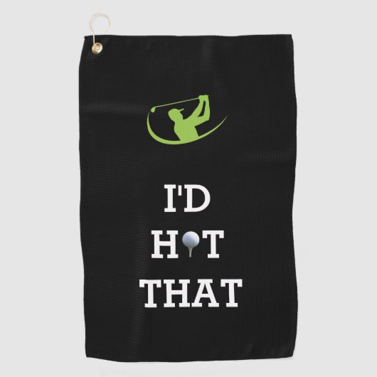 Golf in Comfort met persoonlijke handdoeken (Voorkant)