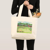 Golf in de Belfry Grote Tote Bag (Voorkant (product))