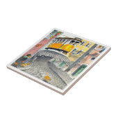 golf in de cobblestone - tegel van lissabon 05 tegeltje (Zijkant)