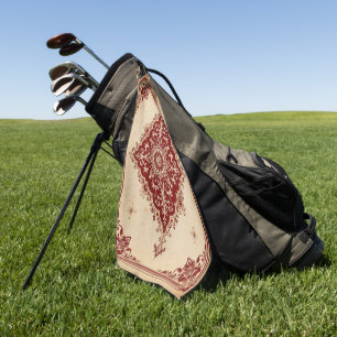 Golf in grote stijl golfhanddoek