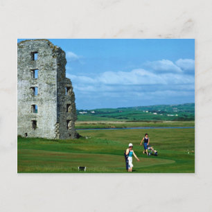 Golf in Lahinch, County Clare, Ierland in Europa Briefkaart