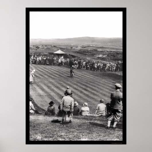 Golf in Schotland 1926 Poster (Voorkant)