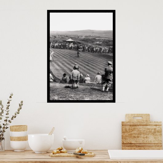 Golf in Schotland 1926 Poster (Keuken)