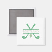 Golf in Schotland Magneet (Voorkant / Achterkant)