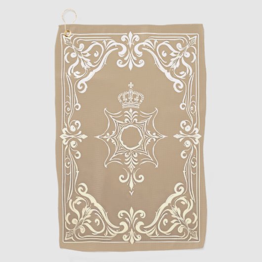 Golf in stijl golfhanddoek (Voorkant)