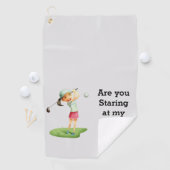 Golf in stijl met aangepaste handdoeken (Insitu)