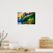 Golf in zee poster (Keuken)